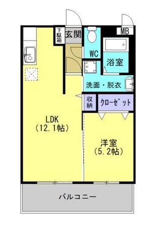 アルカディアの物件間取画像